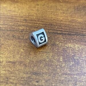 Pandora Jewelry Alphabet “G” Bead Charm